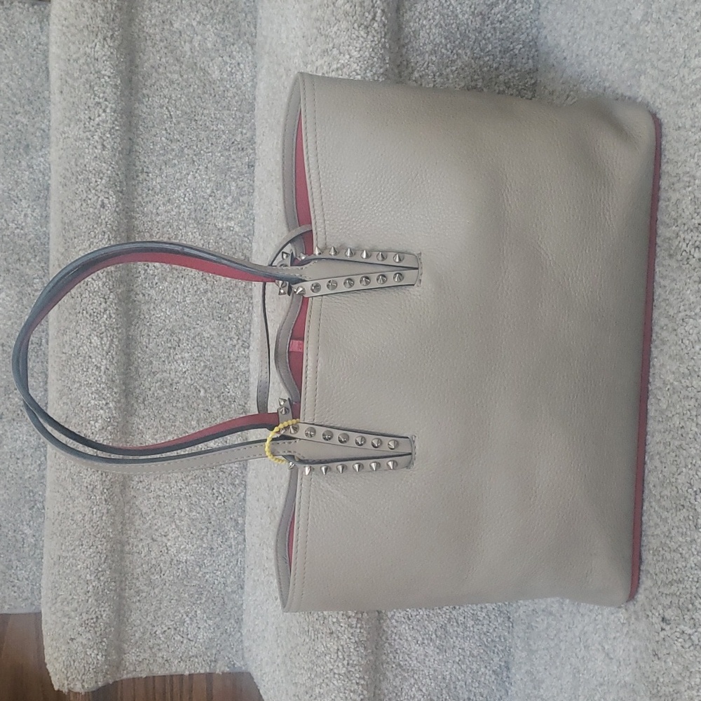 Authentic Christian Louboutin Tote with pouch and dust bag